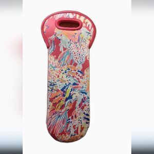 Lilly Pulitzer beverage wine tote,